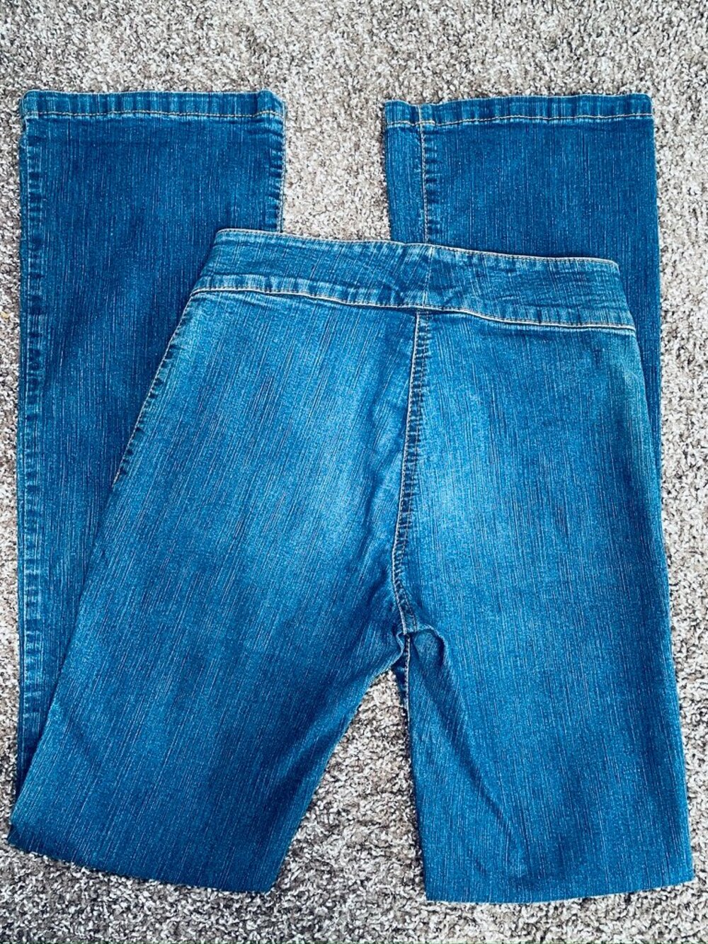 MISS SIXTY Vintage Y2K Layered Waist Flare Jeans Size 25 Medium Wash - Picture 4 of 8